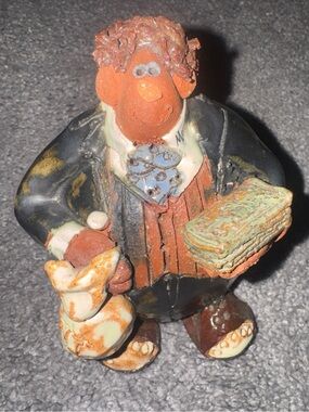 Original Sara Meadows Vintage Lawyer Attorney Balloon People * 1984